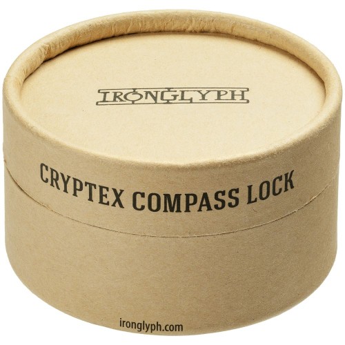 Купить Флешка «Криптекс»® Compass Lock, 16 Гб с нанесением логотипа