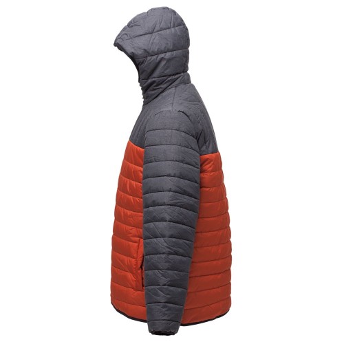Купить Куртка мужская Outdoor, серая с оранжевым с нанесением логотипа