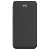 Купить Aккумулятор Uniscend Quick Charge Wireless 10000 мАч, черный с нанесением логотипа