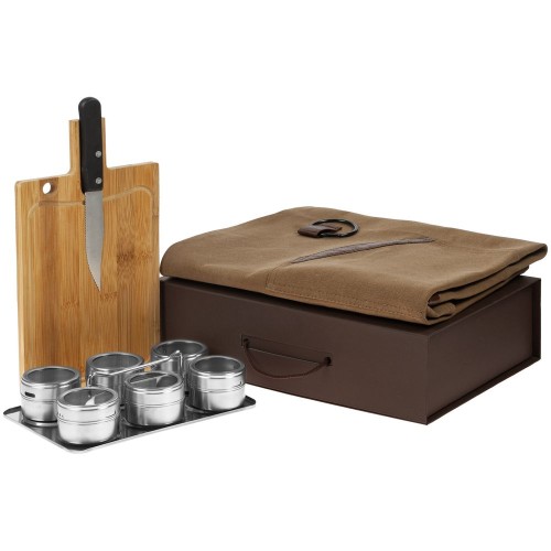 Купить Набор Remy, коричневый с нанесением логотипа