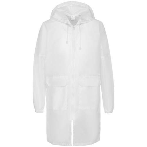Купить Дождевик Rainman Zip Pockets, белый с нанесением логотипа