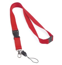 Лента для бейджа You Know My Name, красная