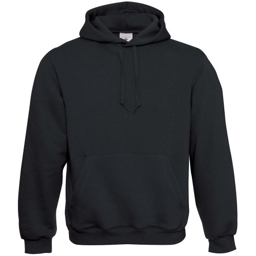 Купить Толстовка Hooded, черная с нанесением логотипа