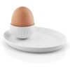 Купить Подставка для яйца Legio Nova, белая с нанесением логотипа