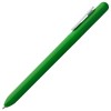 Купить Ручка шариковая Slider, зеленая с белым с нанесением логотипа