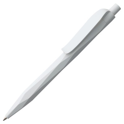 Купить Ручка шариковая Prodir QS20 PMP-P, белая с нанесением логотипа