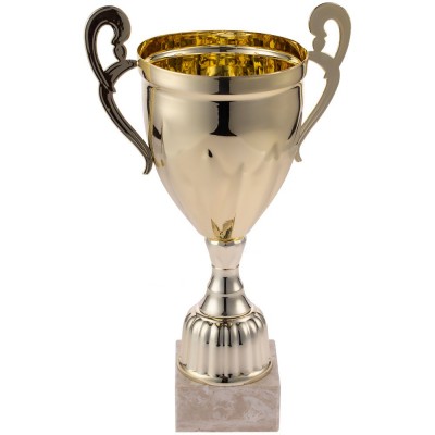 Купить Кубок Eclat, большой, золотистый с нанесением логотипа