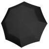 Купить Складной зонт U.090, черный с нанесением логотипа