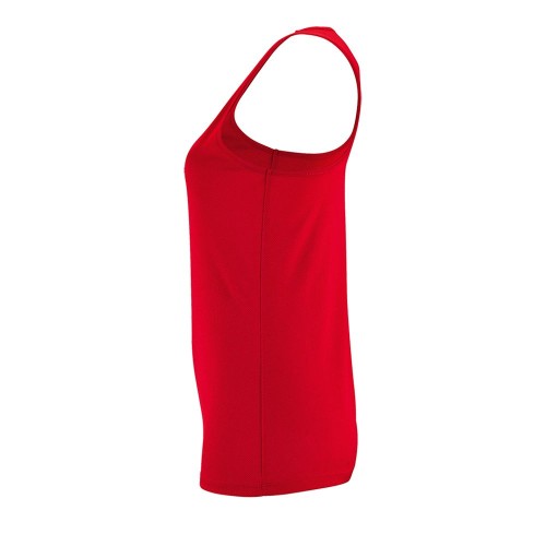 Купить Майка женская SPORTY TT WOMEN, красная с нанесением логотипа Купить Майка женская SPORTY TT WOMEN, красная с нанесением логотипа