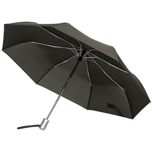 Купить Зонт складной Rain Pro, зеленый (оливковый) с нанесением логотипа