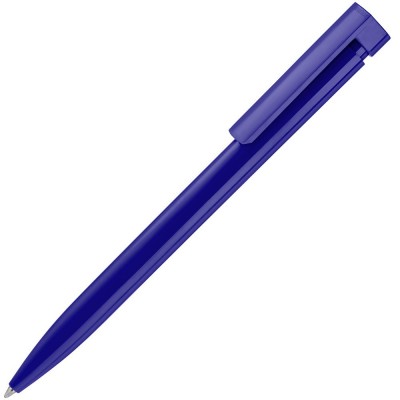 Купить Ручка шариковая Liberty Polished, синяя с нанесением