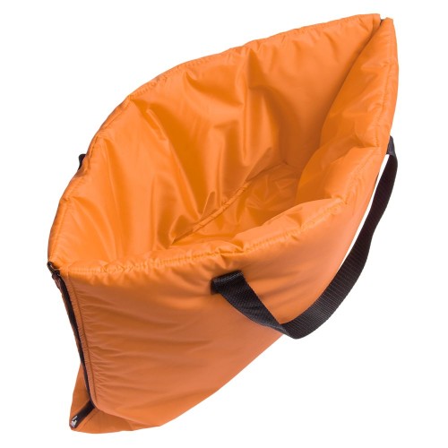 Купить Пляжная сумка-трансформер Camper Bag, оранжевая с нанесением логотипа