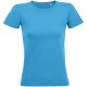 Купить Футболка женская REGENT FIT WOMEN, ярко-бирюзовая с нанесением логотипа