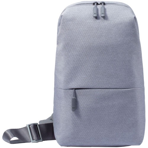 Купить Рюкзак на одно плечо Mi City Sling Bag, светло-серый с нанесением логотипа