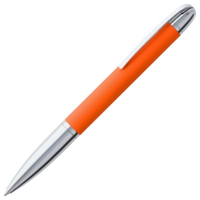 Купить Ручка шариковая Arc Soft Touch, оранжевая с нанесением