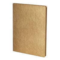 Блокнот Ingot, золотистый