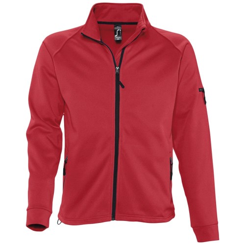 Купить Куртка флисовая мужская New Look Men 250, красная с нанесением логотипа
