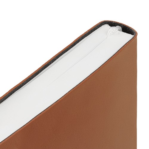 Купить Ежедневник Flex New Brand, недатированный, коричневый с нанесением логотипа