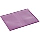 Купить Обложка для паспорта Twill, сиреневая с нанесением логотипа