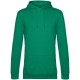 Купить Толстовка с капюшоном унисекс Hoodie, зеленая с нанесением логотипа