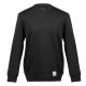 Купить Толстовка мужская Crew Neck, черная с нанесением логотипа