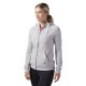 Купить Толстовка женская Elements French Terry Full Zip, серая с нанесением логотипа