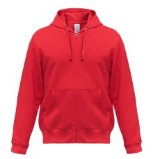 Толстовка мужская Hooded Full Zip красная