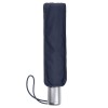 Купить Складной зонт Alu Drop S, 3 сложения, 8 спиц, автомат, синий с нанесением логотипа