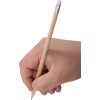 Купить Карандаш простой Hand Friend с ластиком, неокрашенный с нанесением логотипа