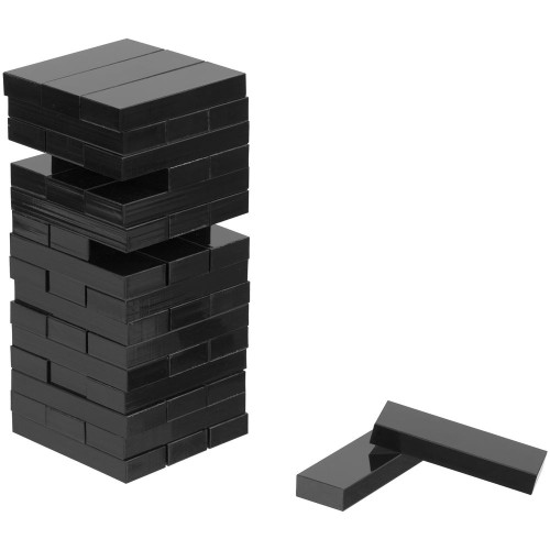 Купить Игра Acryllic Tower, черная с нанесением логотипа Купить Игра Acryllic Tower, черная с нанесением логотипа
