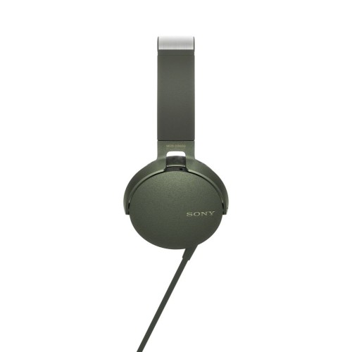 Купить Наушники Sony XB-550, зеленые с нанесением логотипа