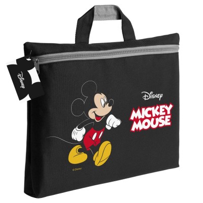 Купить Сумка-папка «Микки Маус. Easygoing», черная с нанесением логотипа