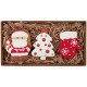 Купить Набор печенья Santa's Cookies с нанесением логотипа