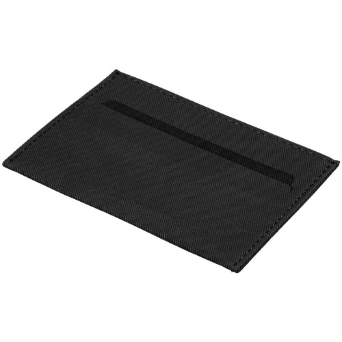 Купить Чехол для карточек Twill, черный с нанесением логотипа