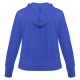 Купить Толстовка женская Hooded Full Zip ярко-синяя с нанесением логотипа