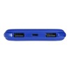 Купить Внешний аккумулятор Uniscend All Day Compact 10000 мАч, синий с нанесением логотипа
