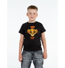 Футболка детская Future King, черная