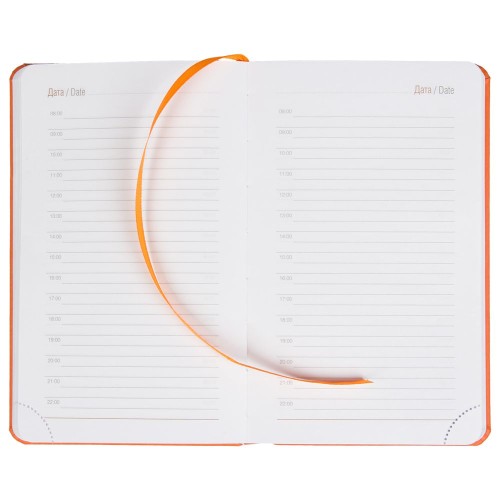 Купить Ежедневник Basis Mini, недатированный, оранжевый с нанесением логотипа
