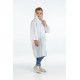 Купить Дождевик-плащ детский BrightWay Kids, белый с нанесением логотипа