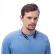 Купить Bluetooth наушники stereoBand, черные с нанесением логотипа