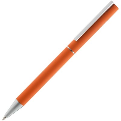 Купить Ручка шариковая Blade Soft Touch, оранжевая с нанесением