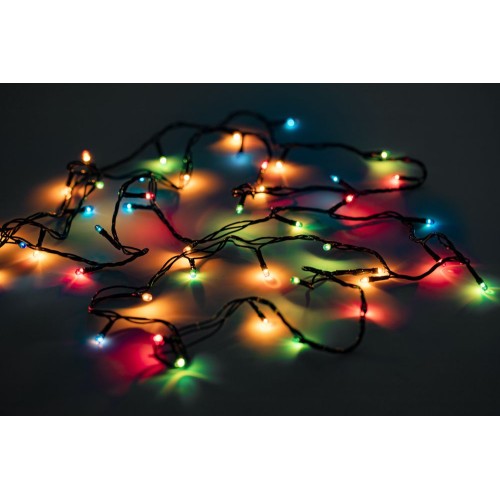 Купить Гирлянда illumiNation Mini, с лампами накаливания, разноцветная с нанесением логотипа
