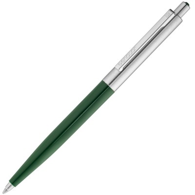 Купить Ручка шариковая Senator Point Metal, зеленая с нанесением