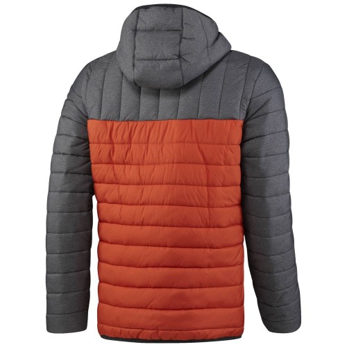 Купить Куртка мужская Outdoor, серая с оранжевым с нанесением логотипа