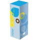 Купить Бутылка для воды Flavour It 2 Go, серая с нанесением логотипа