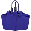 Купить Зонт-сумка складной Stash, синий с нанесением логотипа