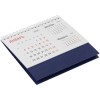 Купить Календарь настольный Nettuno, синий с нанесением логотипа