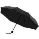 Купить Зонт складной с защитой от УФ-лучей Sunbrella, черный с нанесением логотипа