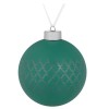 Купить Елочный шар King, 10 см, зеленый с нанесением логотипа