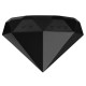 Купить Беспроводная колонка diamondFever с аккумулятором 4000 мАч, черная с нанесением логотипа